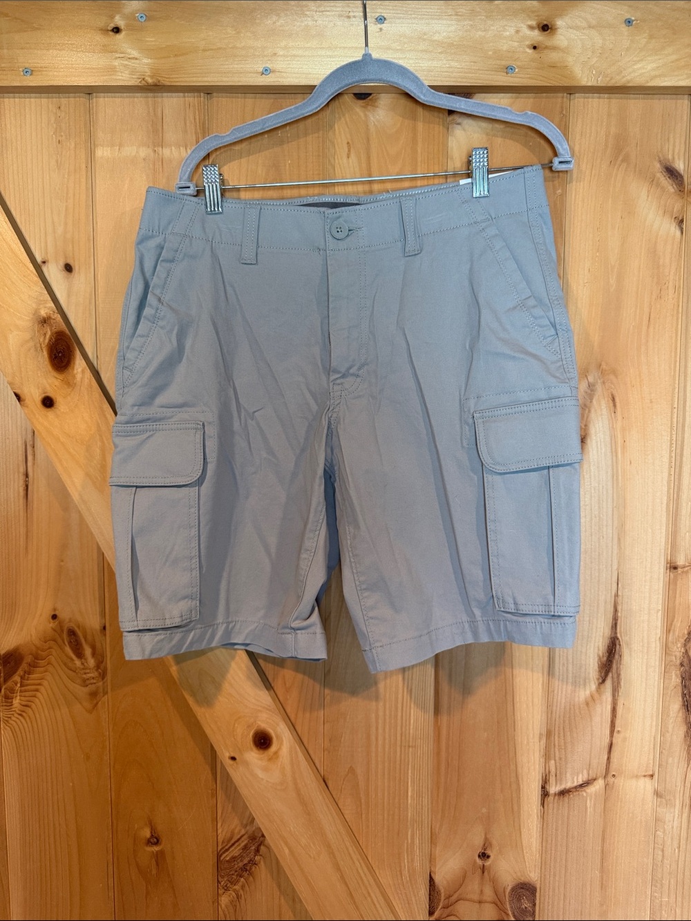 Men's Sonoma Cargo Shorts in Light Gray - Comfortable Everyday Wear